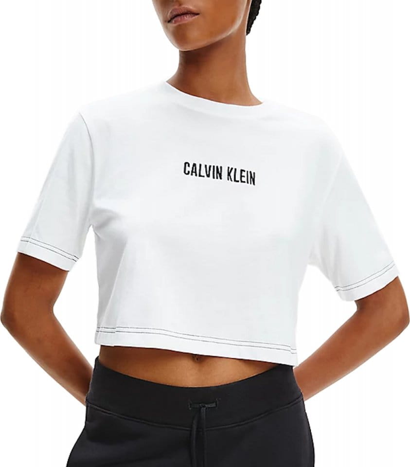 Calvin Klein Open Back Cropped T-Shirt Rövid ujjú póló