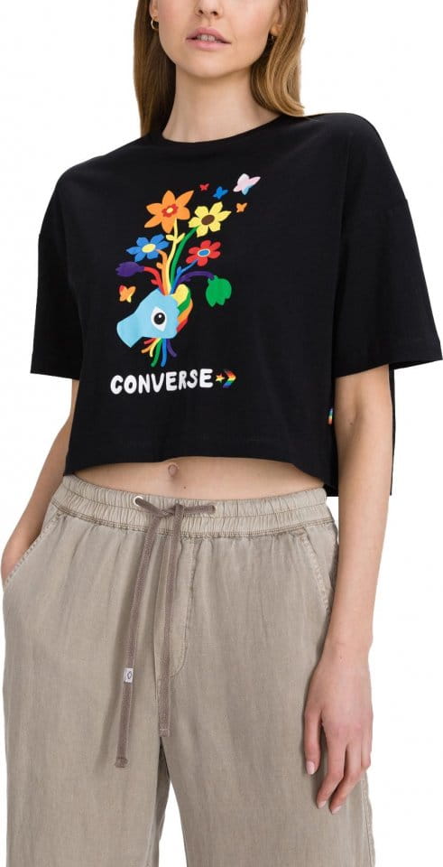 Converse Converse Pride Cropped T-Shirt Rövid ujjú póló