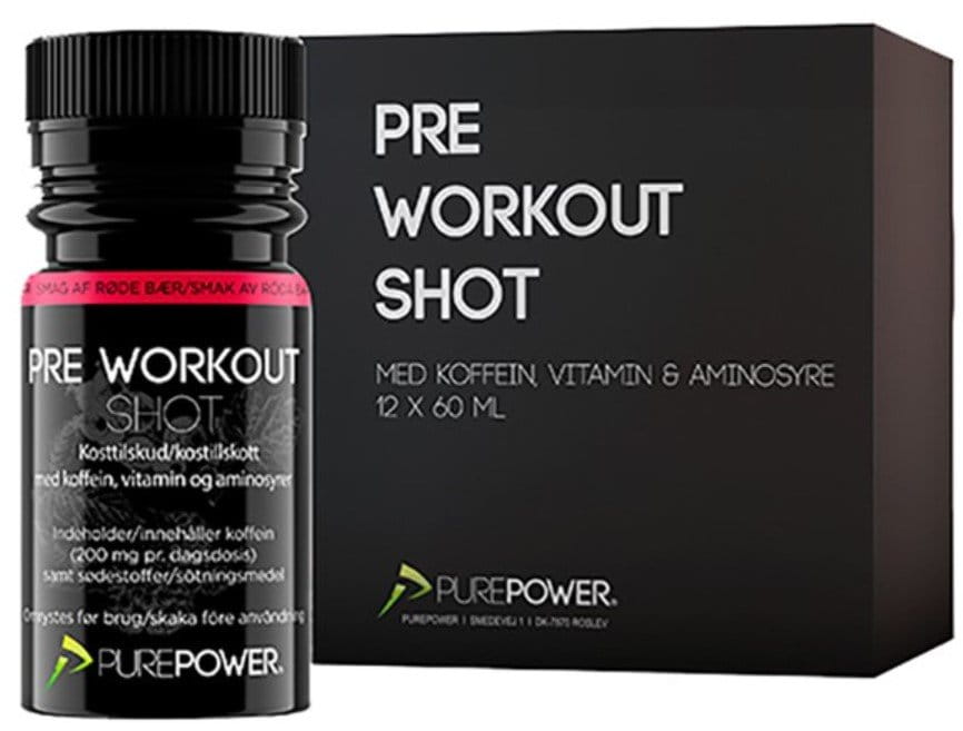 Pure Power Pre Workout Shot 60 ml Ital