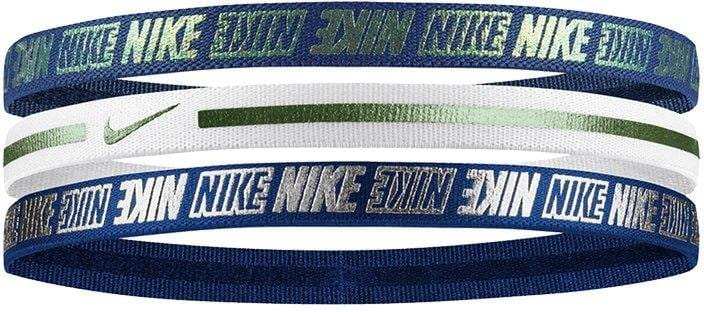 Nike METALLIC HAIRBANDS 3 PACK Fejpánt