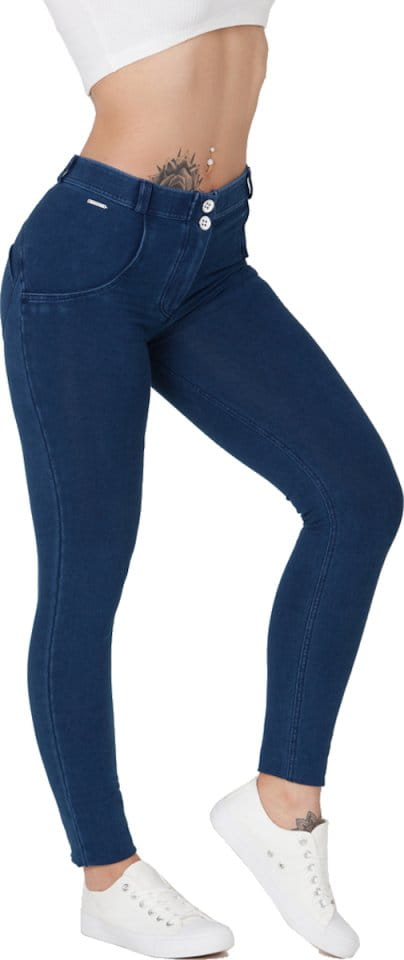 Boost Jeans Mid Waist Dark Blue Nadrágok