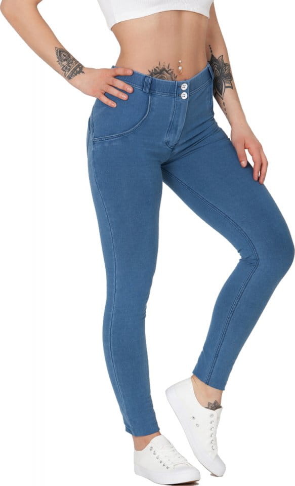 Boost Jeans Mid Waist Light Blue Nadrágok