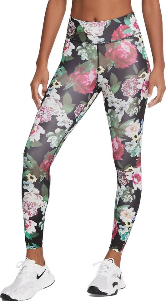 Nike W NK ONE FLORAL 7/8 TIGHTS Leggings