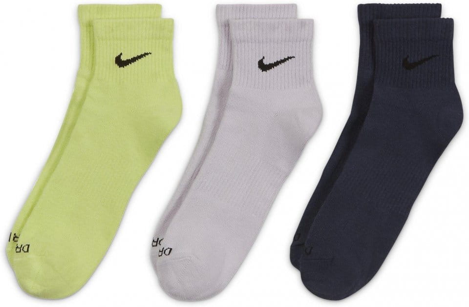 Nike Everyday Plus Lightweight Training Ankle Socks (3 Pairs) Zoknik