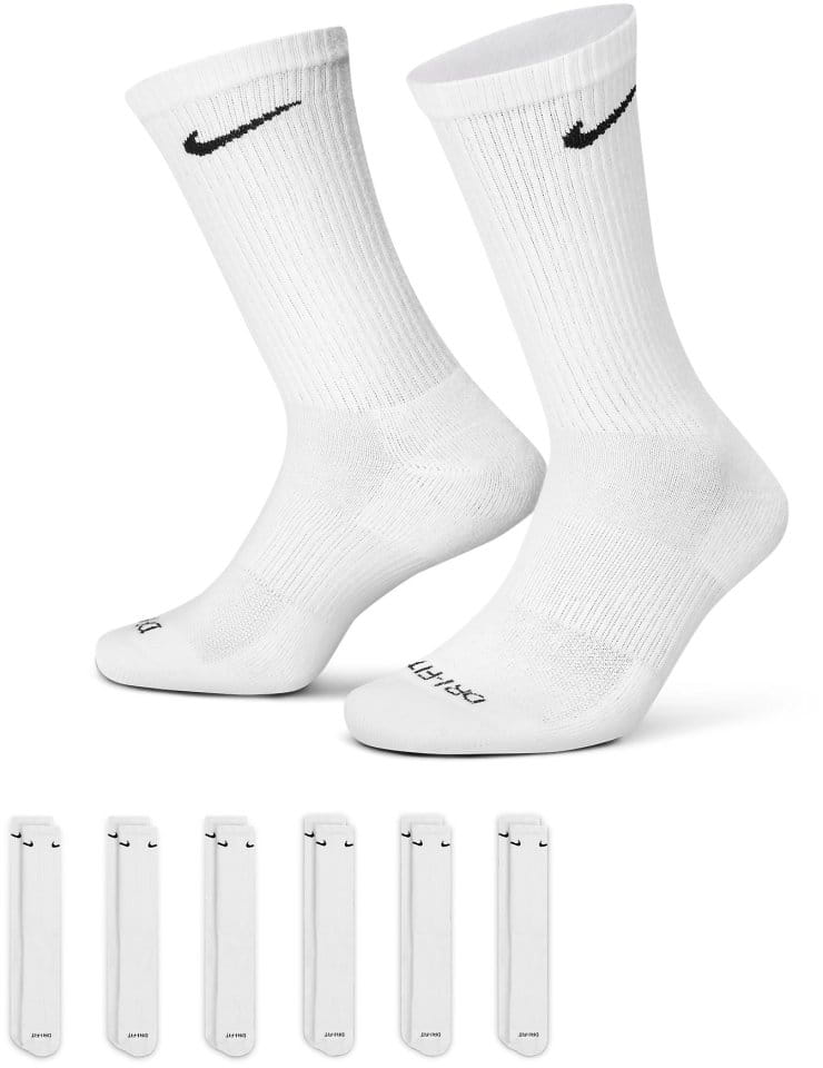 Nike Everyday Plus Cushioned Training Crew Socks (6 Pairs) Zoknik