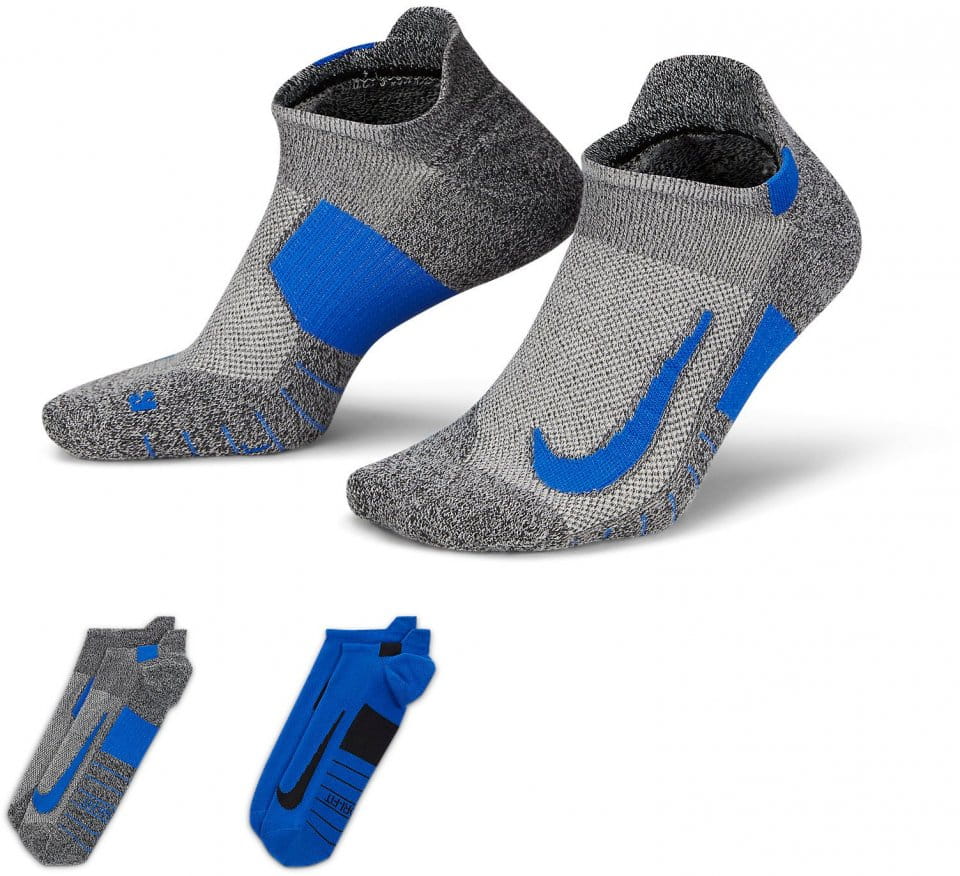 Nike Multiplier Running No-Show Socks (2 Pairs) Zoknik