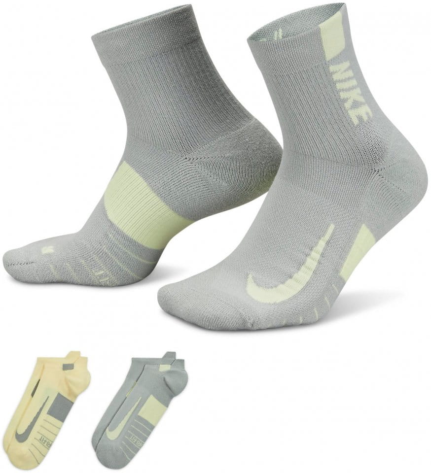 Nike Multiplier Running No-Show Socks (2 Pairs) Zoknik