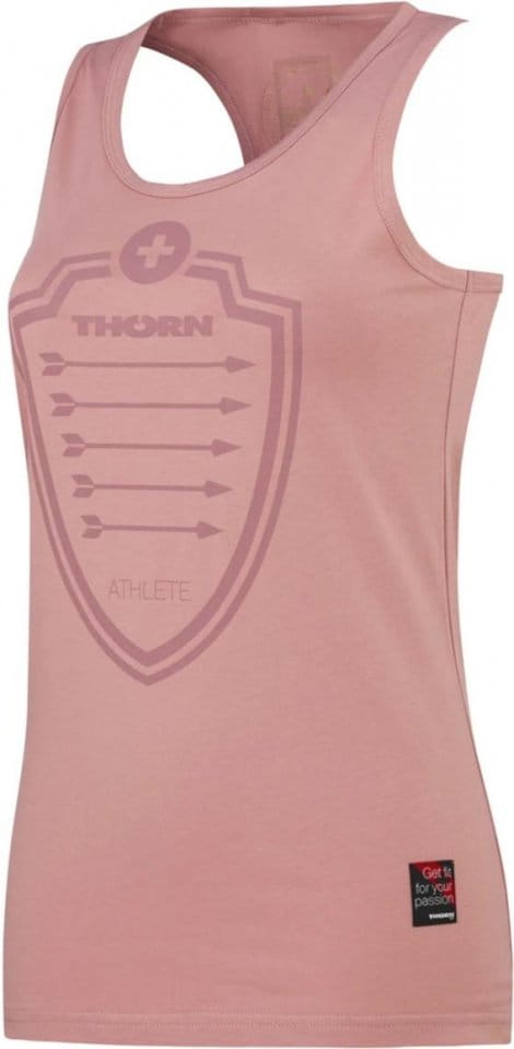 THORN+fit LADY TOP THORNFIT ARROW POWDER PINK Atléta trikó